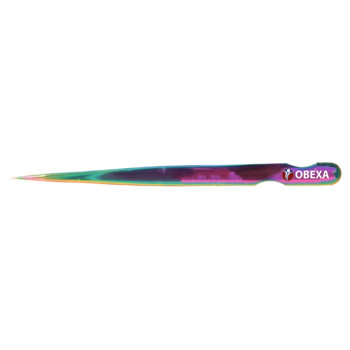 Precision Eyelash Extension Tweezers Straight Stainless Steel - Image 3