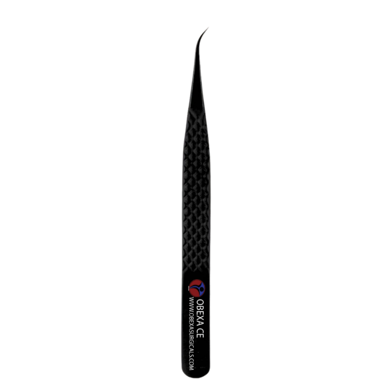 Fiber Tip Eyelash Extension Tweezers