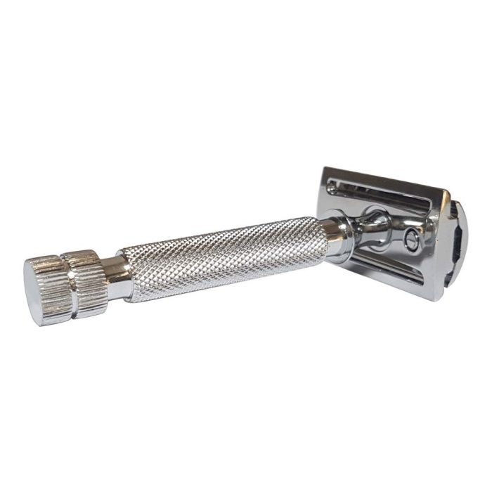 34C Classic Chrome Shaving Razor - Image 3