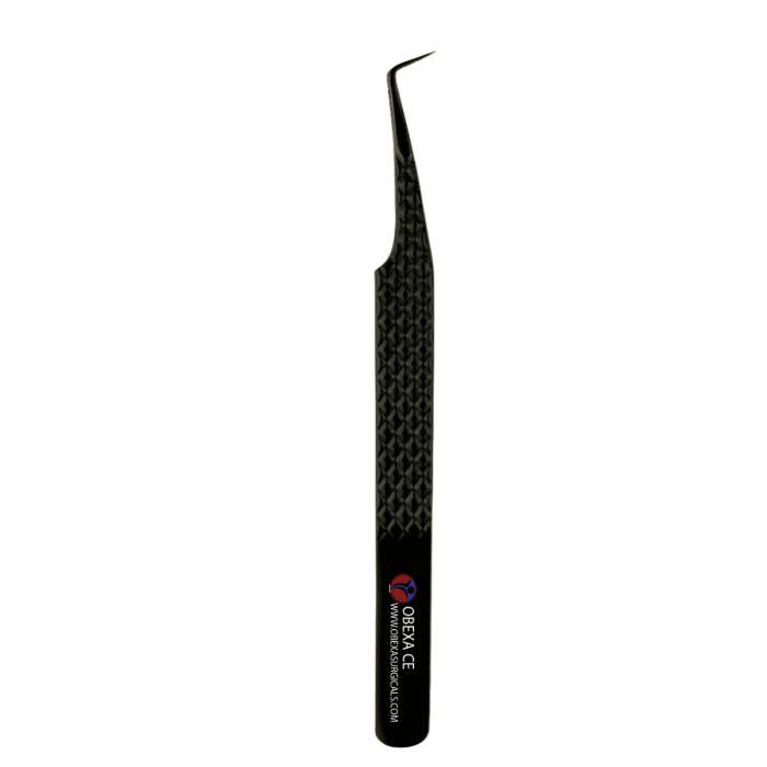 90° Skinny Mega Volume Fiber Tip Tweezers