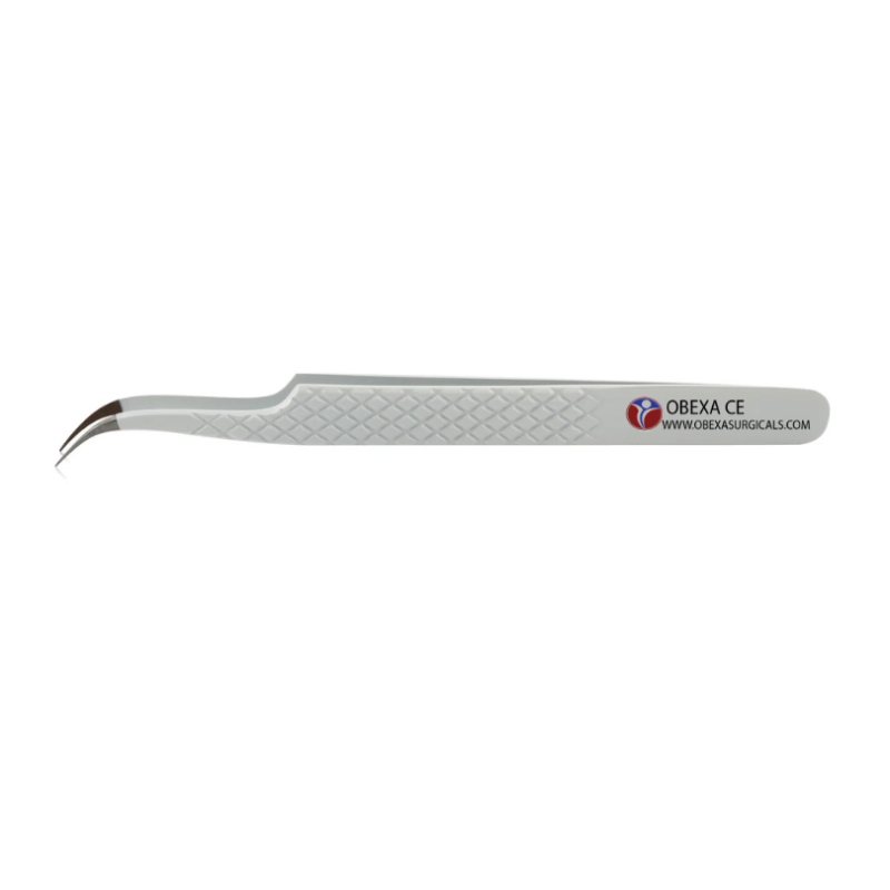 Obexa Curved Fiber Tip Tweezers