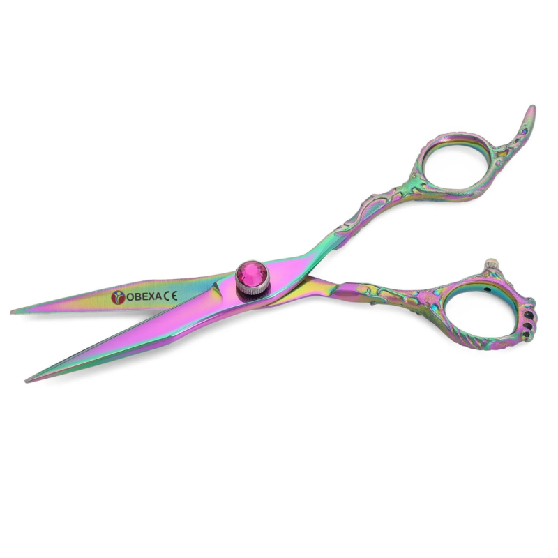 🔥 Limited-Time Sale – Dragon Handle Barber Scissors | Premium Precision Cutting! 🔥