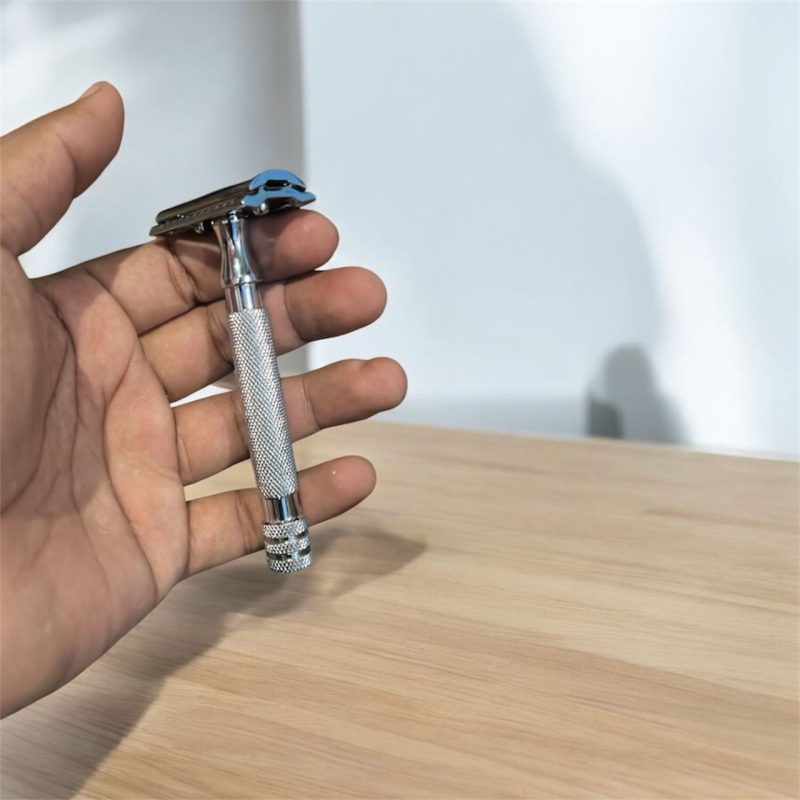 Premium Double Edge Safety Razor – Smooth, Close & Comfortable Shave